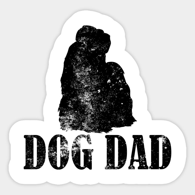 Shih Tzu Dog Dad Sticker by AstridLdenOs